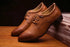 Elegant PU Patent Leather Oxfords for Men - Lace-Up Casual Business Dress Shoes for Office Work, Parties, and Weddings